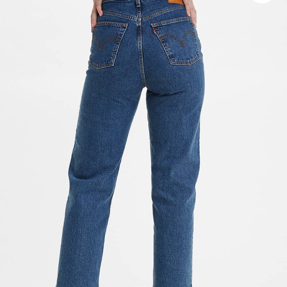 Levi's Premium RIBCAGE STRAIGHT ANKLE WOMEN'S JEANS - Georgie Medium Wash 28x27